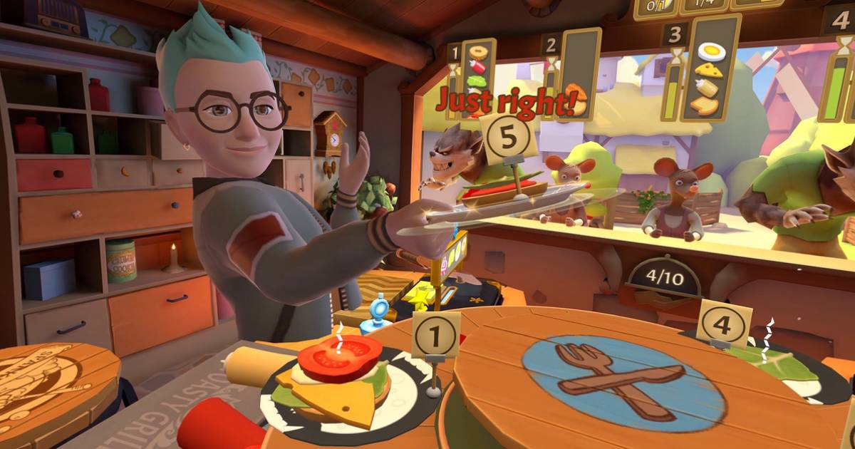 Cook-Out: A Sandwich Tale – веселая кухня в VR